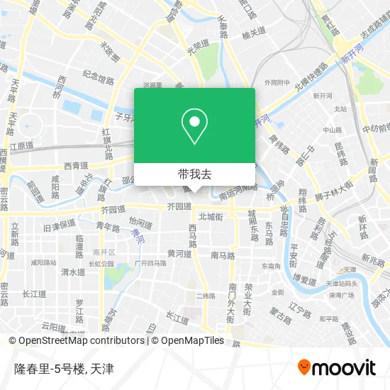 隆春里-5号楼地图