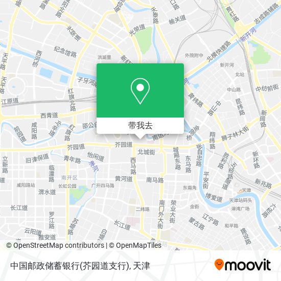 中国邮政储蓄银行(芥园道支行)地图