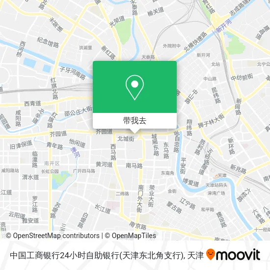 中国工商银行24小时自助银行(天津东北角支行)地图