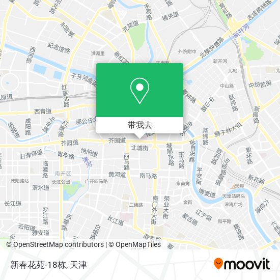新春花苑-18栋地图
