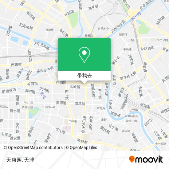 天康园地图