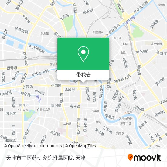 天津市中医药研究院附属医院地图