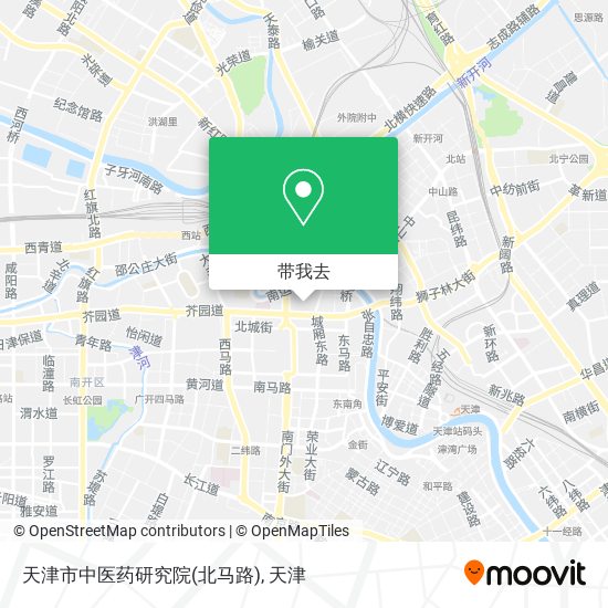 天津市中医药研究院(北马路)地图