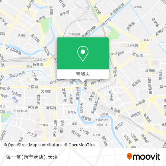 敬一堂(康宁药店)地图