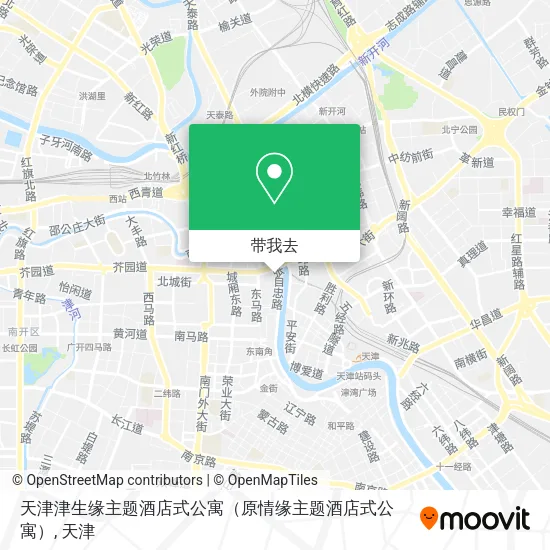 天津津生缘主题酒店式公寓（原情缘主题酒店式公寓）地图