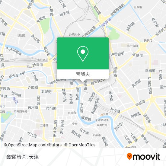 鑫耀旅舍地图