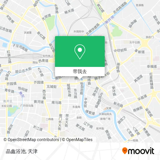 晶鑫浴池地图