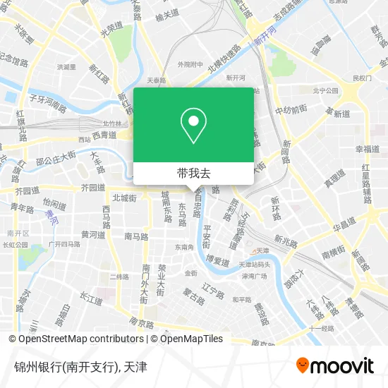 锦州银行(南开支行)地图