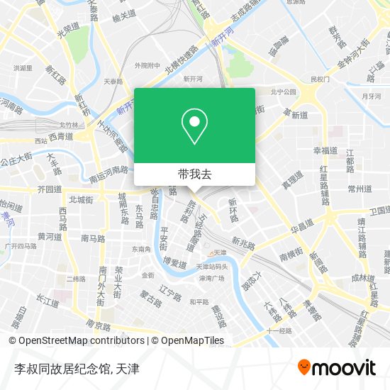 李叔同故居纪念馆地图