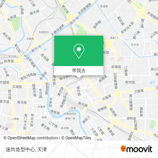 迷尚造型中心地图