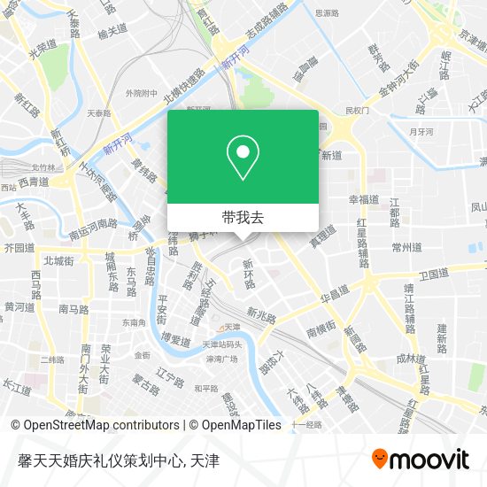 馨天天婚庆礼仪策划中心地图