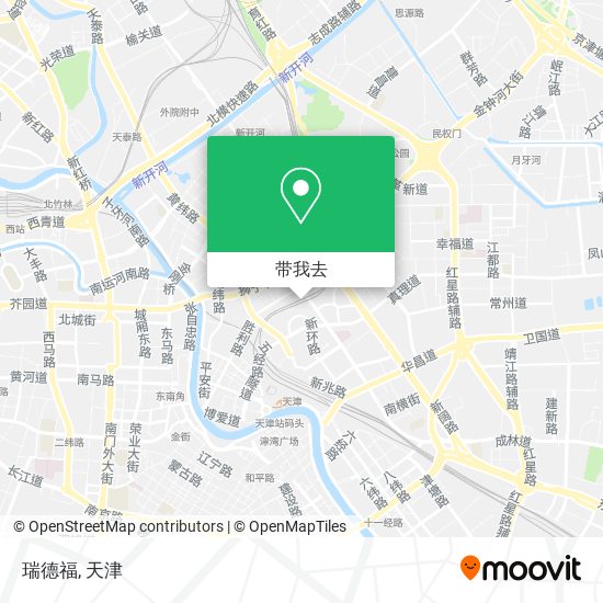 瑞德福地图