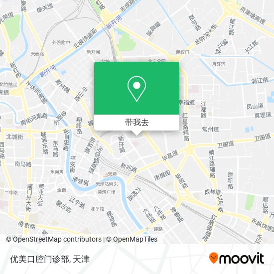 优美口腔门诊部地图