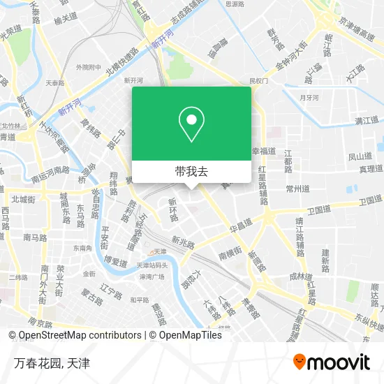 万春花园地图