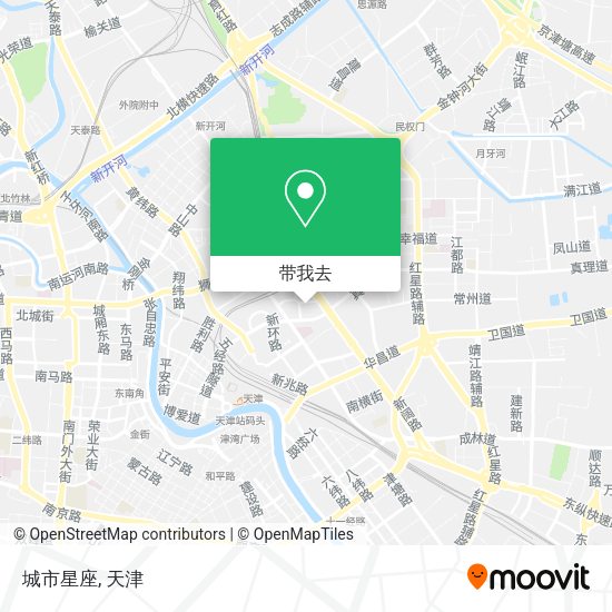 城市星座地图