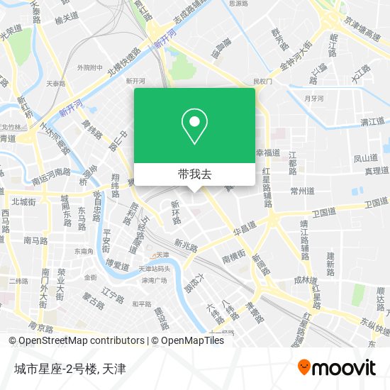 城市星座-2号楼地图