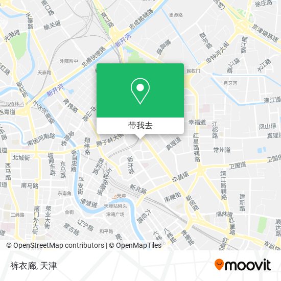 裤衣廊地图