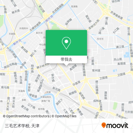 三毛艺术学校地图