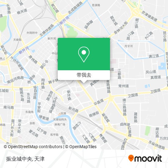 振业城中央地图