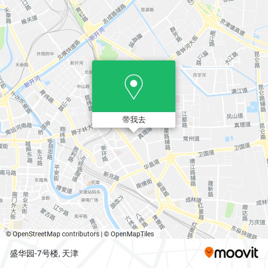 盛华园-7号楼地图