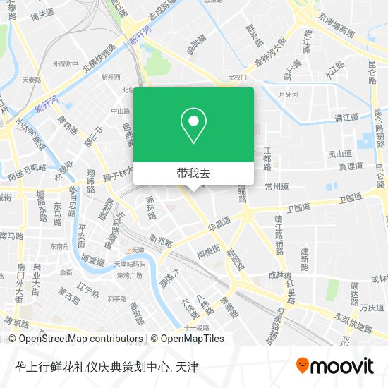 垄上行鲜花礼仪庆典策划中心地图