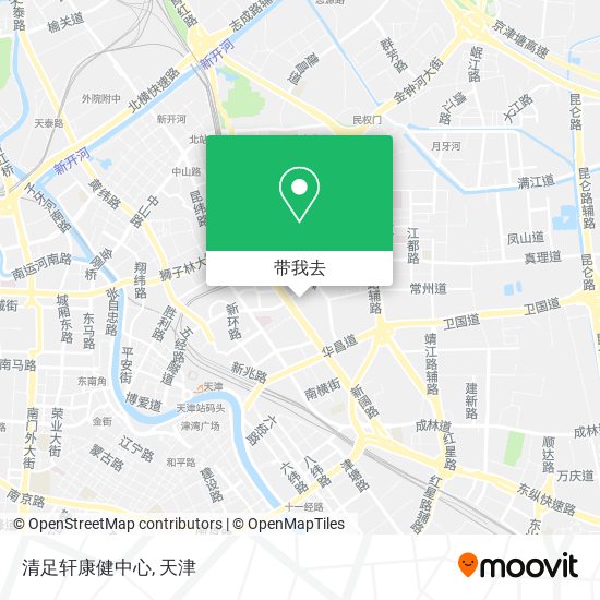 清足轩康健中心地图
