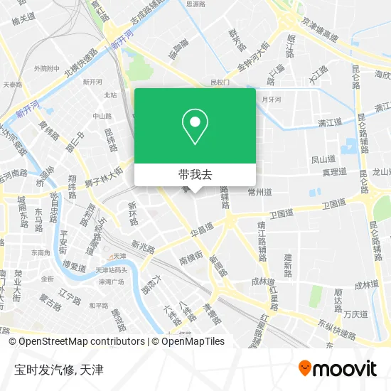 宝时发汽修地图