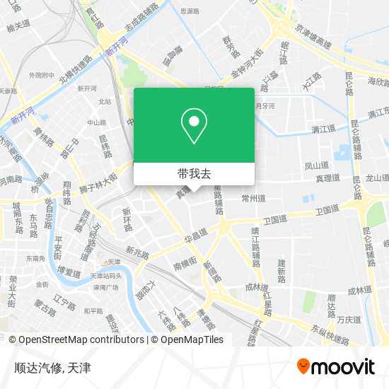 顺达汽修地图