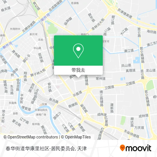 春华街道华康里社区-居民委员会地图