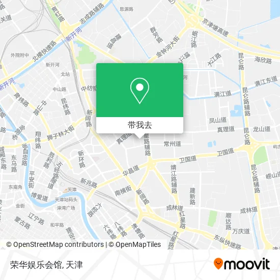 荣华娱乐会馆地图