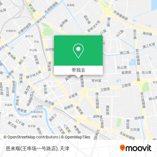 恩来顺(王串场一号路店)地图