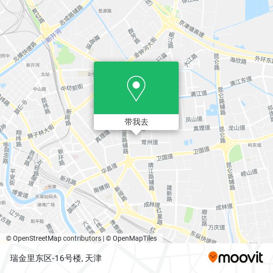 瑞金里东区-16号楼地图