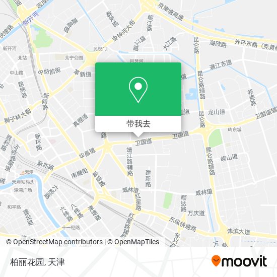 柏丽花园地图