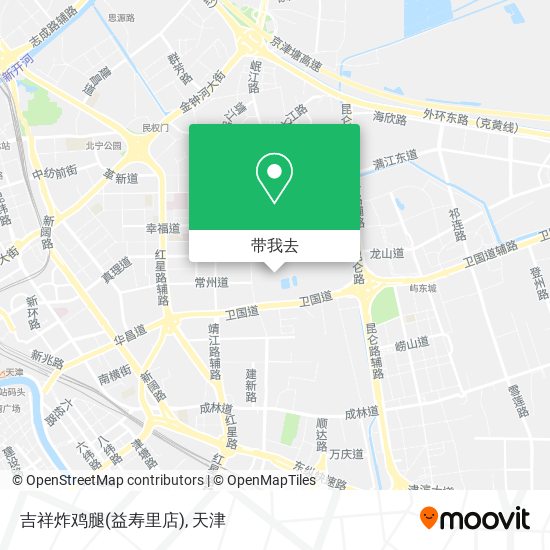 吉祥炸鸡腿(益寿里店)地图
