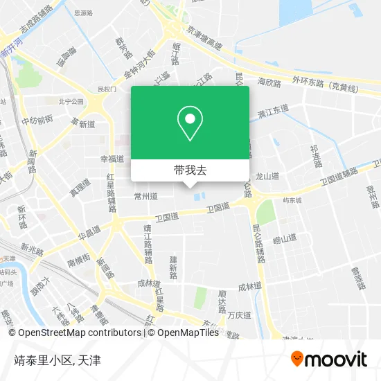 靖泰里小区地图