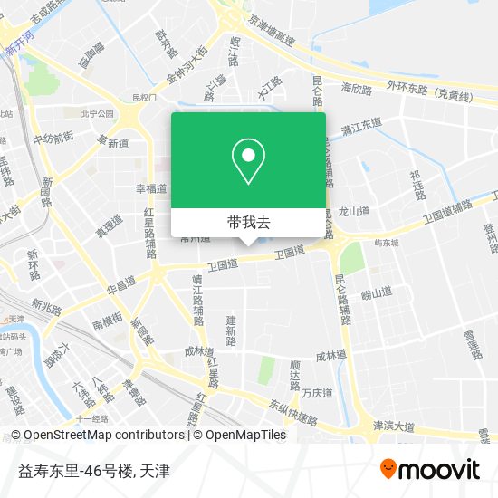益寿东里-46号楼地图