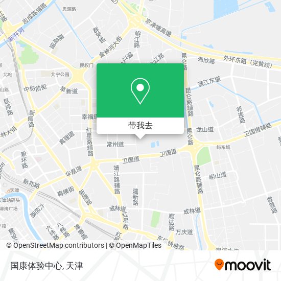 国康体验中心地图