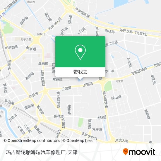 玛吉斯轮胎海瑞汽车修理厂地图