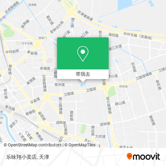 乐咏翔小卖店地图