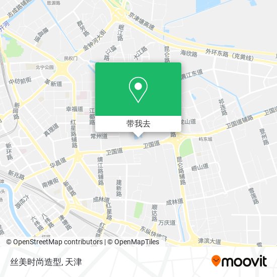 丝美时尚造型地图