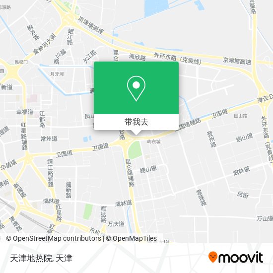 天津地热院地图