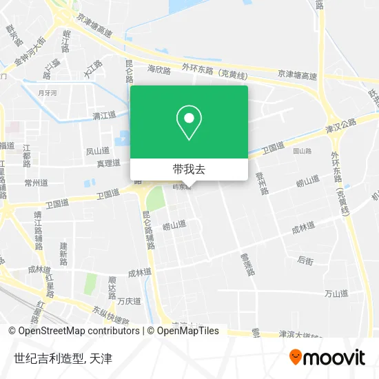 世纪吉利造型地图