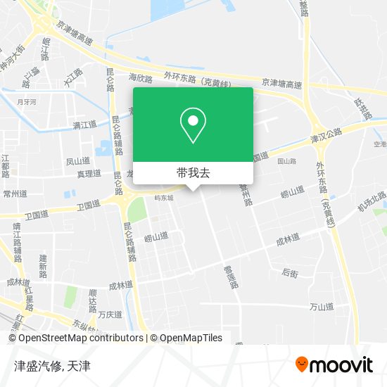 津盛汽修地图