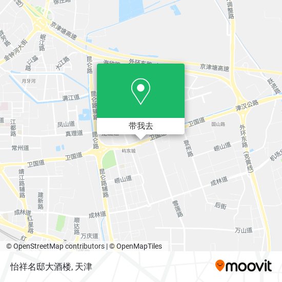 怡祥名邸大酒楼地图