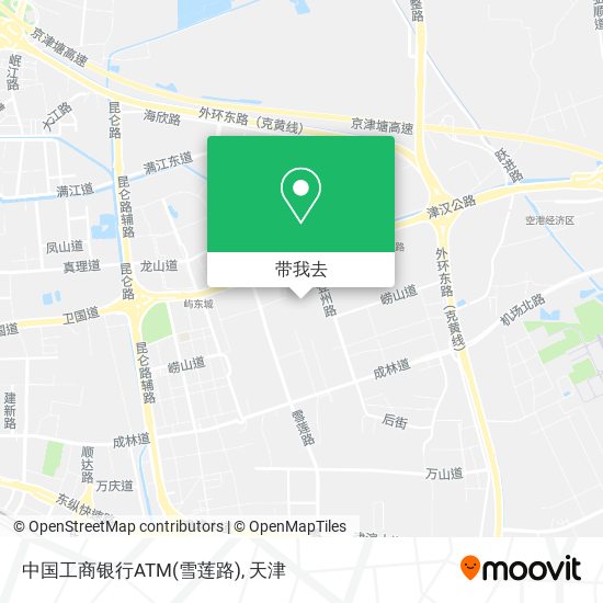 中国工商银行ATM(雪莲路)地图
