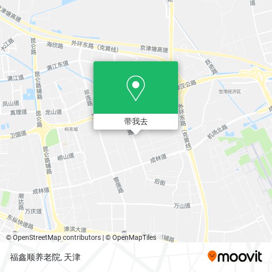 福鑫顺养老院地图