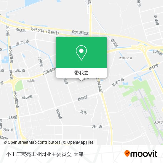 小王庄宏亮工业园业主委员会地图