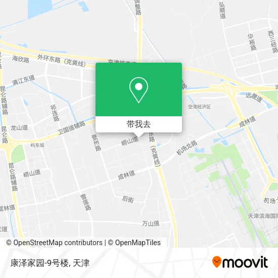 康泽家园-9号楼地图