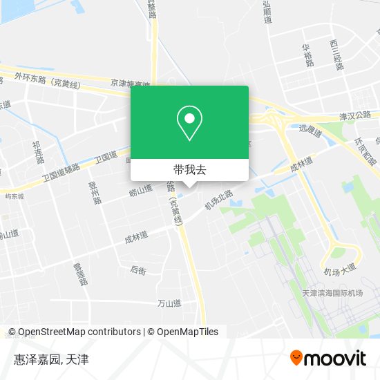 惠泽嘉园地图