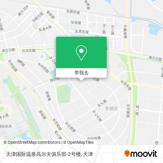 天津国际温泉高尔夫俱乐部-2号楼地图